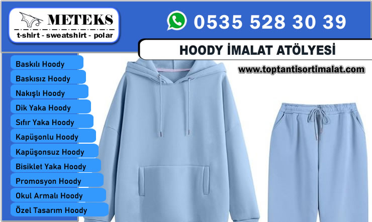 Bay - Bayan Hoody İmalatı